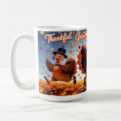 Mug Elégant Bon thanksgiving Turquie (Gauche)