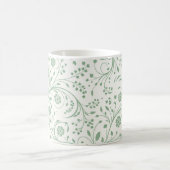 Mug Elegant Botanical Floral Pattern – Minimal Nature  (Centre)