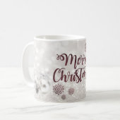 Mug Élégant, Boules de Noël, Boule de cireur (Devant gauche)