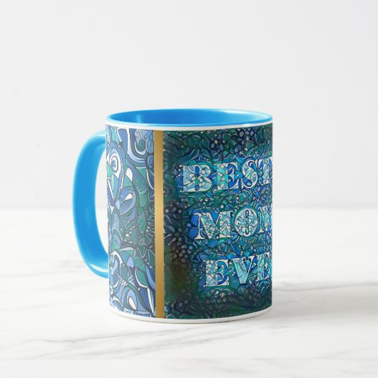 Mug Élégant cadeau populaire moderne (Devant gauche)