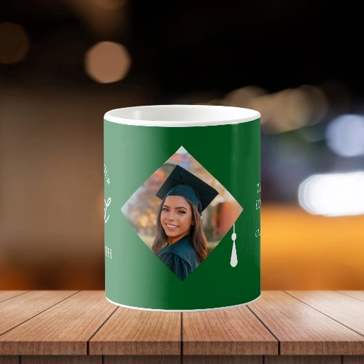 Mug Elegant Cap Topper Custom Graduate Photo Keepsake