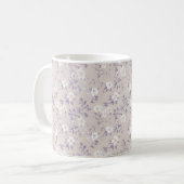 Mug Elégant Chic Rustique Rustique Floral Pastel tenda (Devant gauche)