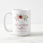 Mug Elegant Christmas Coffee with a Shot Gift for Her (Gauche)