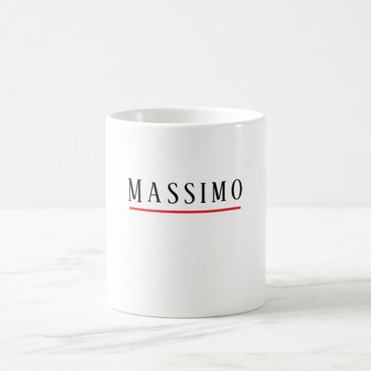 Mug Élégant Classique Minimaliste Professionnel Simple (Centre)