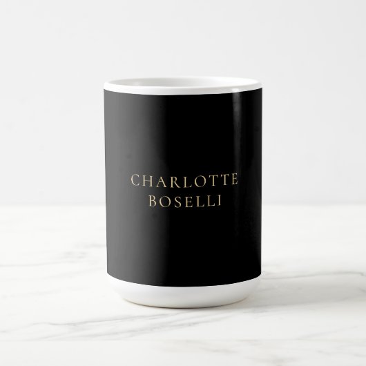Mug Élégant Classique Professionnel Simple Minimaliste (Centre)