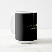 Mug Élégant Classique Professionnel Simple Minimaliste (Devant gauche)