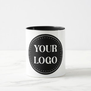 Mug élégant, contemporain, poli et personnalisable