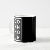 Mug Élégant Cornhole (Devant gauche)