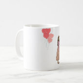 Mug Élegant Couple Romantique (Devant gauche)