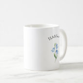 Mug Elegant Cute Sophisticated Named Romantic Floral (Devant droit)