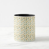 Mug Élégant Cute Sophistiqué Chic Romantique Floral (Centre)