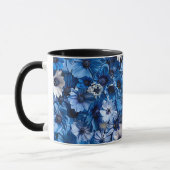 Mug Élégant Cute Sophistiqué Chic Romantique Floral (Gauche)