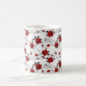 Mug Élégant Cute Sophistiqué Chic Romantique Floral (Centre)