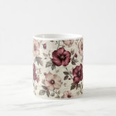Mug Élégant Cute Sophistiqué Rustique Romantique Flora (Centre)