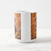 Mug Elégant Dachshund Et Marigolds (Centre)