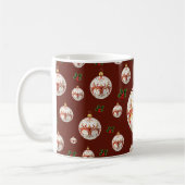 Mug Élégant décoratif vacances Noël (Gauche)