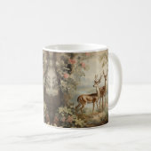 Mug Élégant Deer Antique Woodland Wildlife (Devant droit)