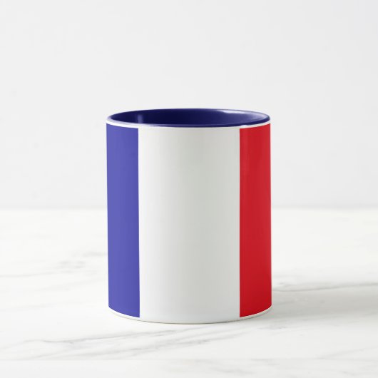 Mug Élégant drapeau péruvien Vintage couvert de cérami (Centre)