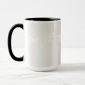 Mug Élégant en Dentelle Fleurie (Gauche)