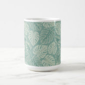 Mug Elegant Exotic Painted Monsteras (Centre)