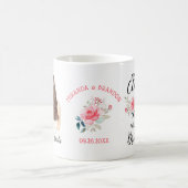 Mug Elégant Floral Brown Entendre La Proposition De Br (Centre)