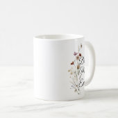 Mug Elegant Floral Gift for Mother (Devant droit)