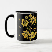 Mug Elégant Floral Luxe Collection Moderne (Gauche)