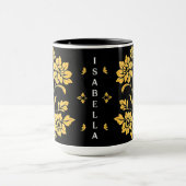 Mug Elégant Floral Luxe Collection Moderne (Centre)