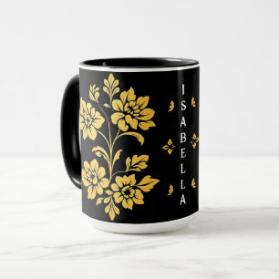 Mug Elégant Floral Luxe Collection Moderne