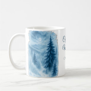 Mug Elégant Forêt d'hiver Cadeaux de vacances d'entrep