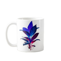 Mug Élégant Galaxie Feuille
