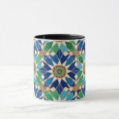 Mug Elegant Geometric Mosaic Design Coffee Cup (Centre)
