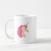 Mug Elegant Glitter Unicorn with Sparkle Style (Gauche)