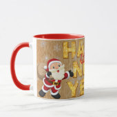 Mug Elégant Gold Happy Holidays (Gauche)