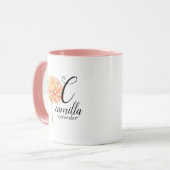 Mug Elegant Golden Chrysanthemum with Blooming Petals (Devant gauche)