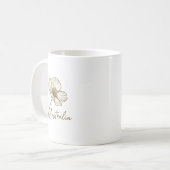 Mug Elegant Golden Wattle Floral Australia Day 2026 (Devant gauche)