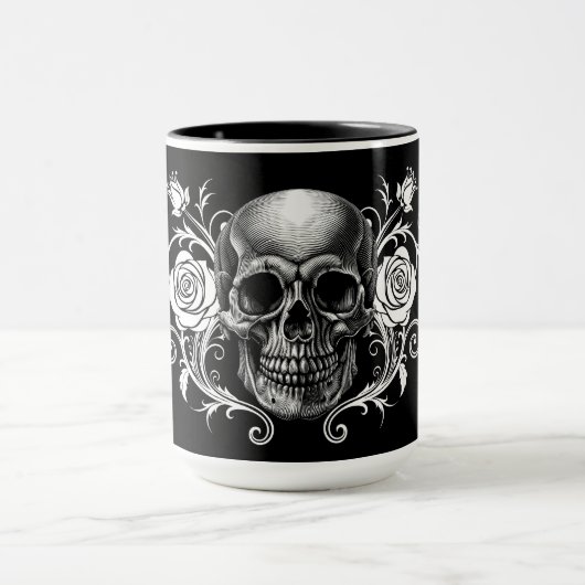 Mug Élégant Goth Romantique (Centre)