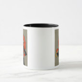 Mug Elégant Greyhound et parapluie rouge (Centre)