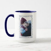 Mug Elegant Hand Drawn Frame Custom Image (Gauche)