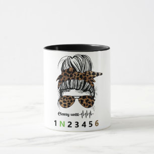 Mug Élégant Jusqu'à... Drôle de Moto