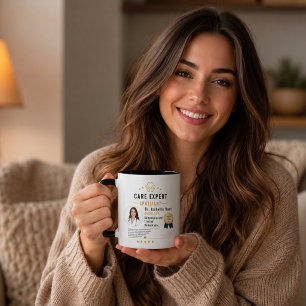 Mug Élégant Médecin Projecteur de soins de santé Merci