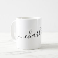 Élégant Minimaliste Script Moderne Nom Personnalis