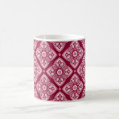 Mug Élégant modèle floral géométrique Boho (Centre)
