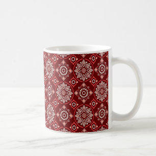 Mug Élégant modèle floral géométrique Boho