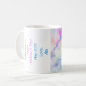 Mug Élégant Moderne Chic Grande Mère Adorable Extraord (Devant gauche)