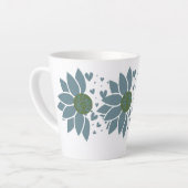 Mug Élégant Moderne Chic Love Cares Mat (Angle gauche)