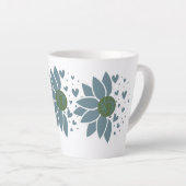 Mug Élégant Moderne Chic Love Cares Mat (Angle droit)