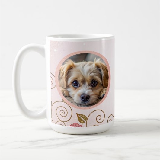 Mug Élégant moderne Pet 2 Photo (Gauche)