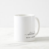 Mug Elégant moderne stylist maquillage Artiste Script (Devant droit)