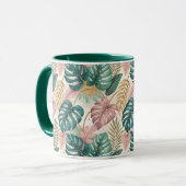 Mug Elegant Monsteras Gold (Devant gauche)